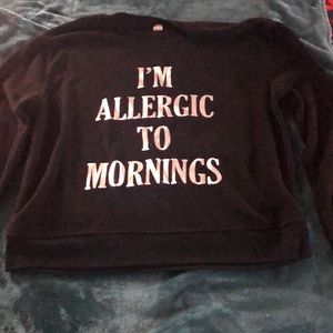 Long sleeved sweater
